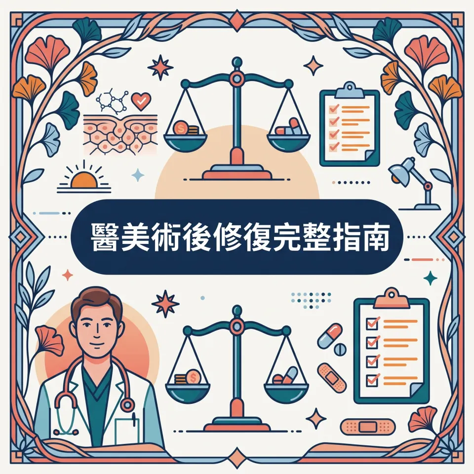 醫美術後修復完整指南：為什麼術後照護和療程本身一樣重要