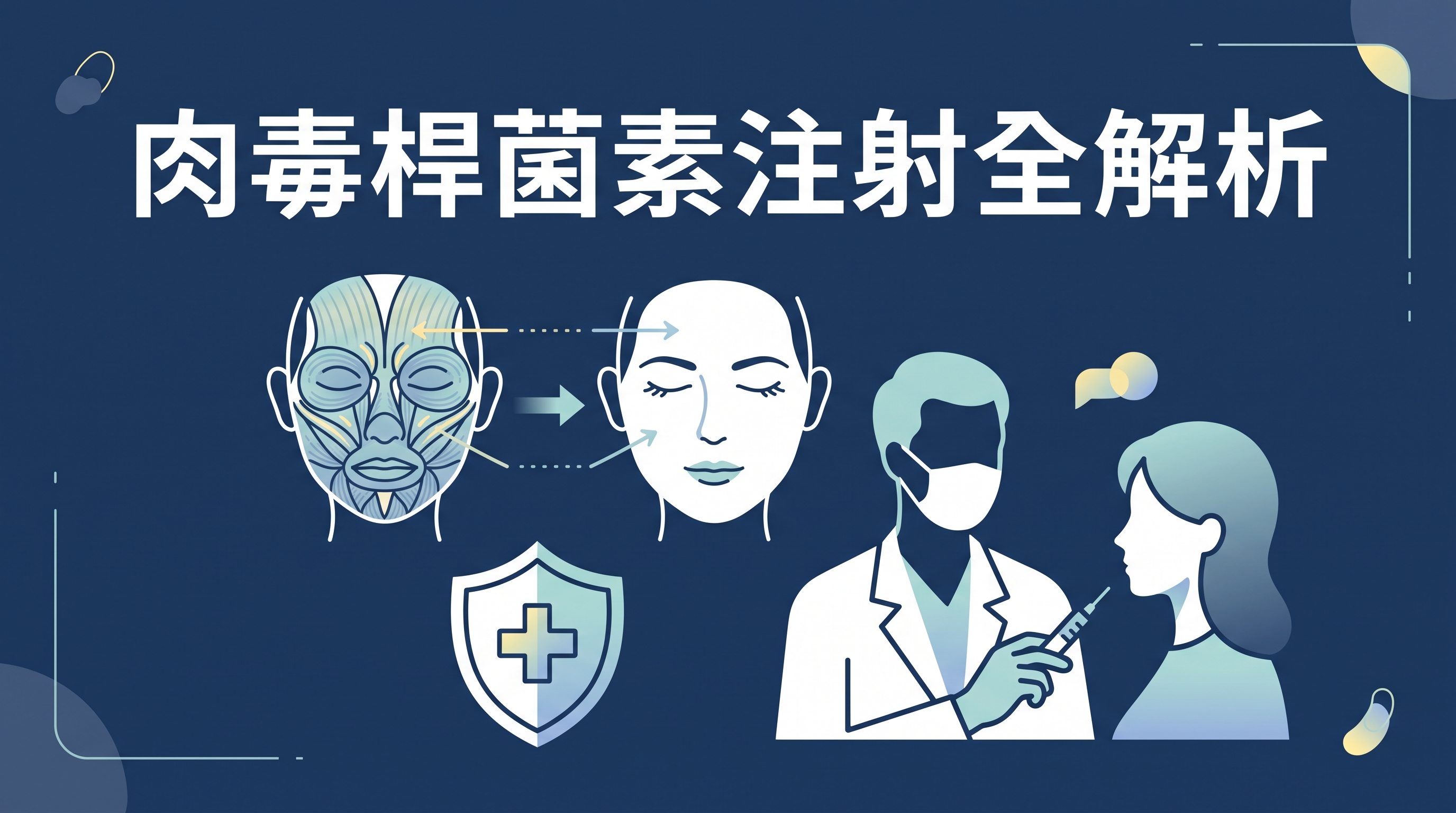 肉毒桿菌素注射全解析：除皺、縮肌、止汗的作用原理與注意事項