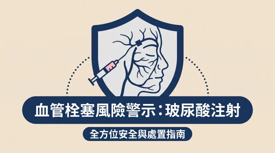 玻尿酸注射血管栓塞風險警示：症狀識別、急救處置與診所安全把關