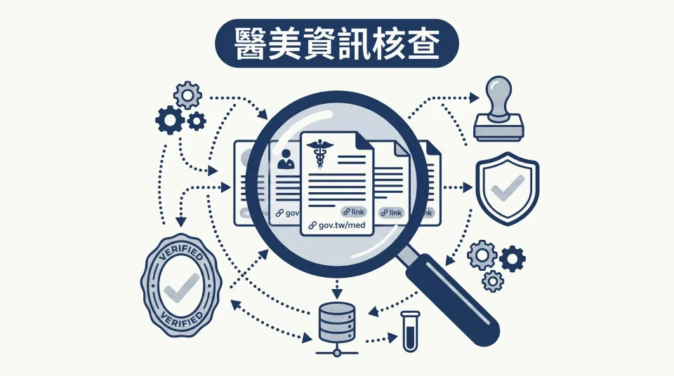 醫美資訊核查是什麼？為什麼「有來源」比「說得好聽」更重要